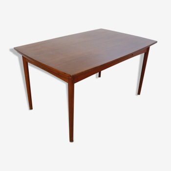 Table de repas extensible scandinave Danemark en teck 1960