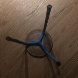 Wooden seated stool