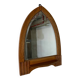 Miroir d'École Art Déco en Chêne Amsterdamse, 1920s