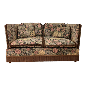 Vintage floral two-seater