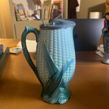 Tin corn-shaped pitcher