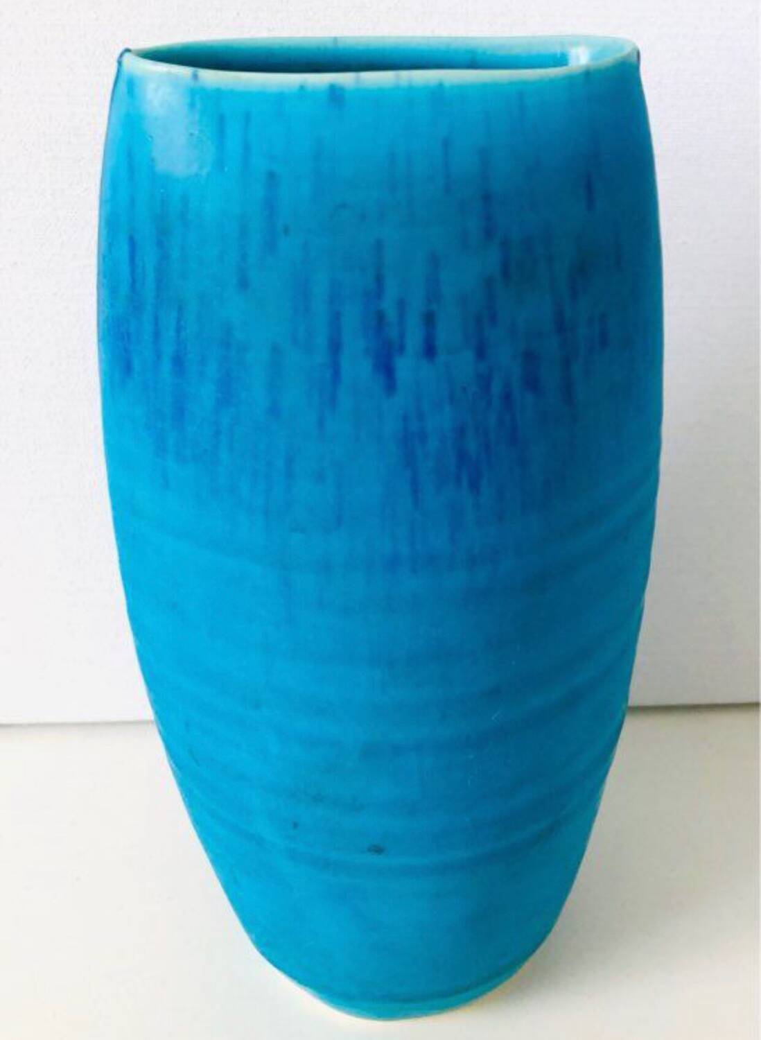 Blue Ceramic Vase