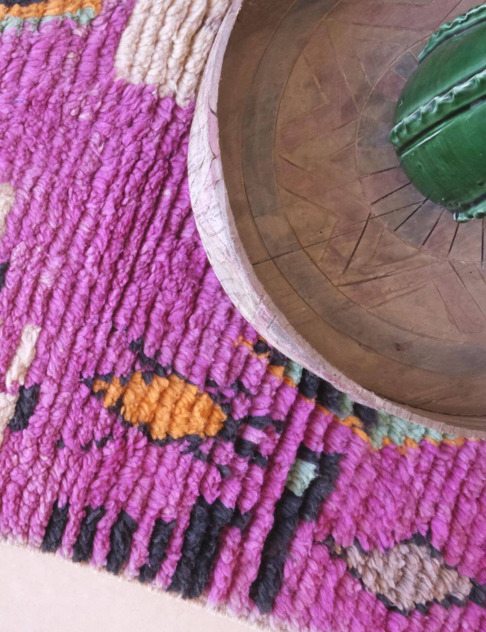 Tapis Coloré Violet - 330 x 70 cm