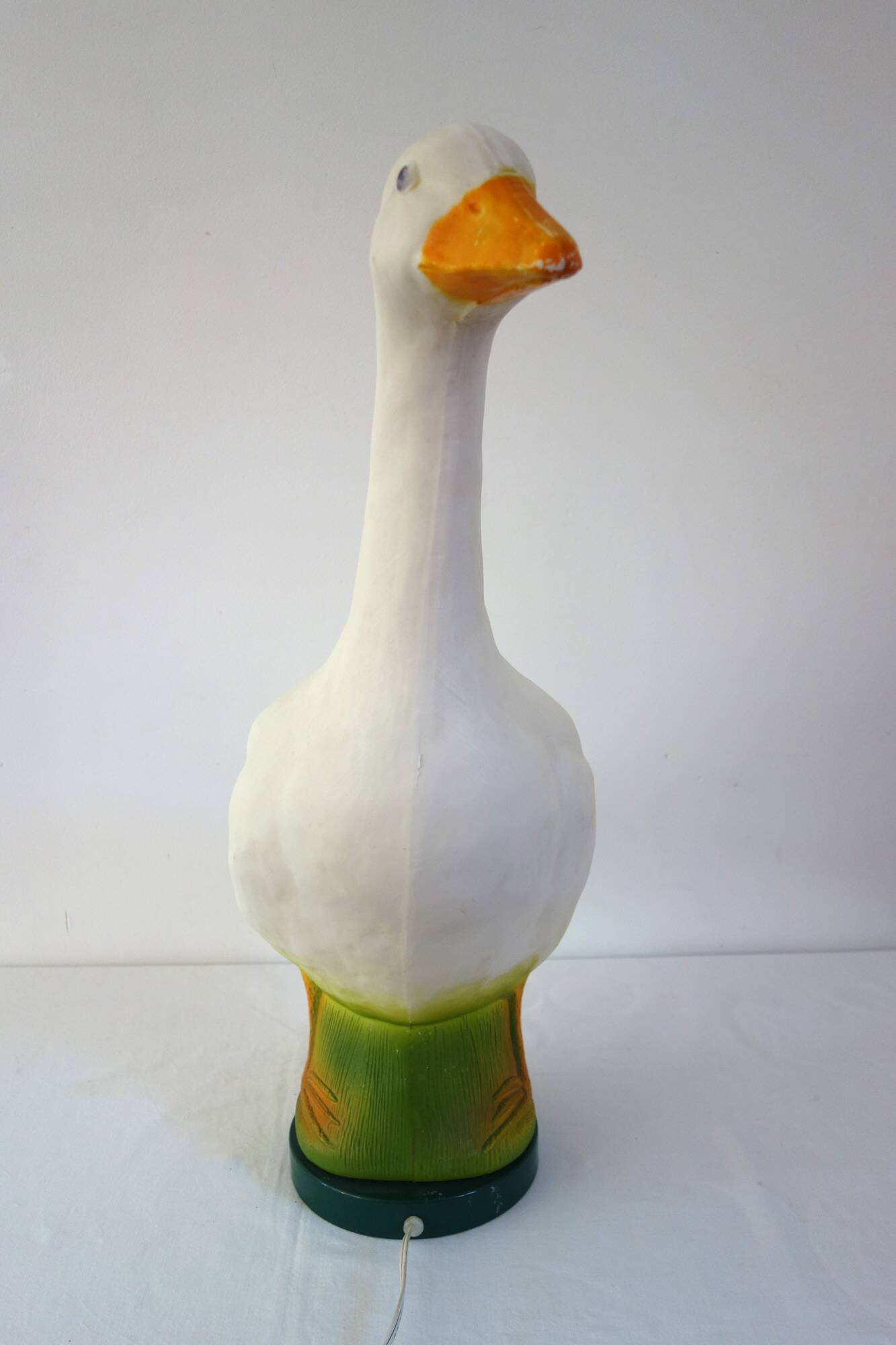 Vintage Gladys Goose goose lamp, 70/80s USA