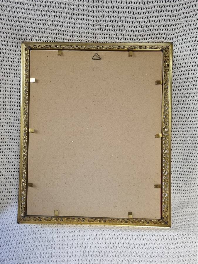 Brass photo frame