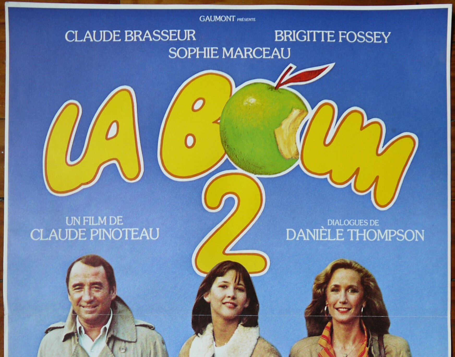 Affiche de cinéma originale " la boum 2" Sophie Marceau