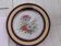 Collectible plate in Limoges kiln blue porcelain