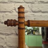 Vintage belle epoque bamboo mirror