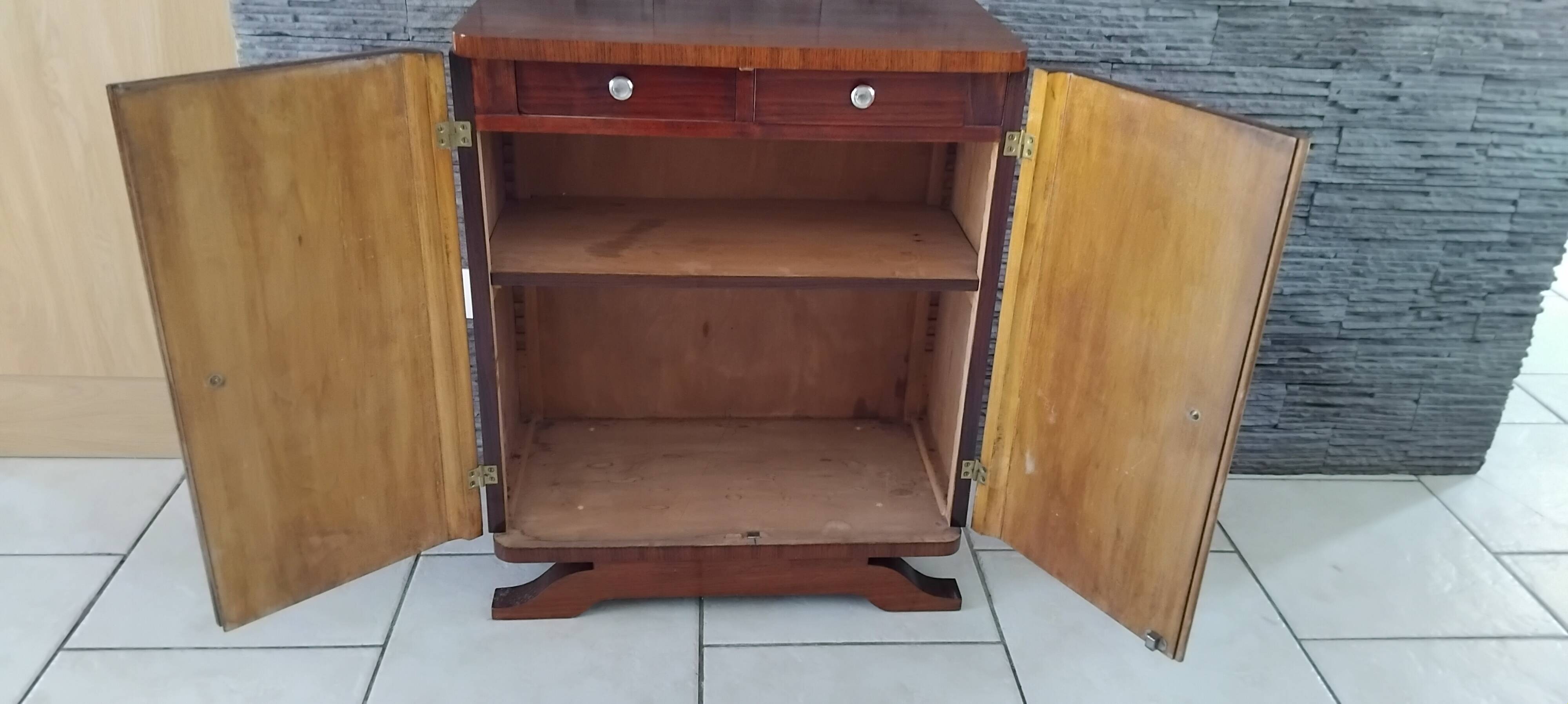 Petit meuble bas art deco vintage