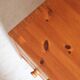 Low pine chest of drawers from the 1970s with 3 drawers.