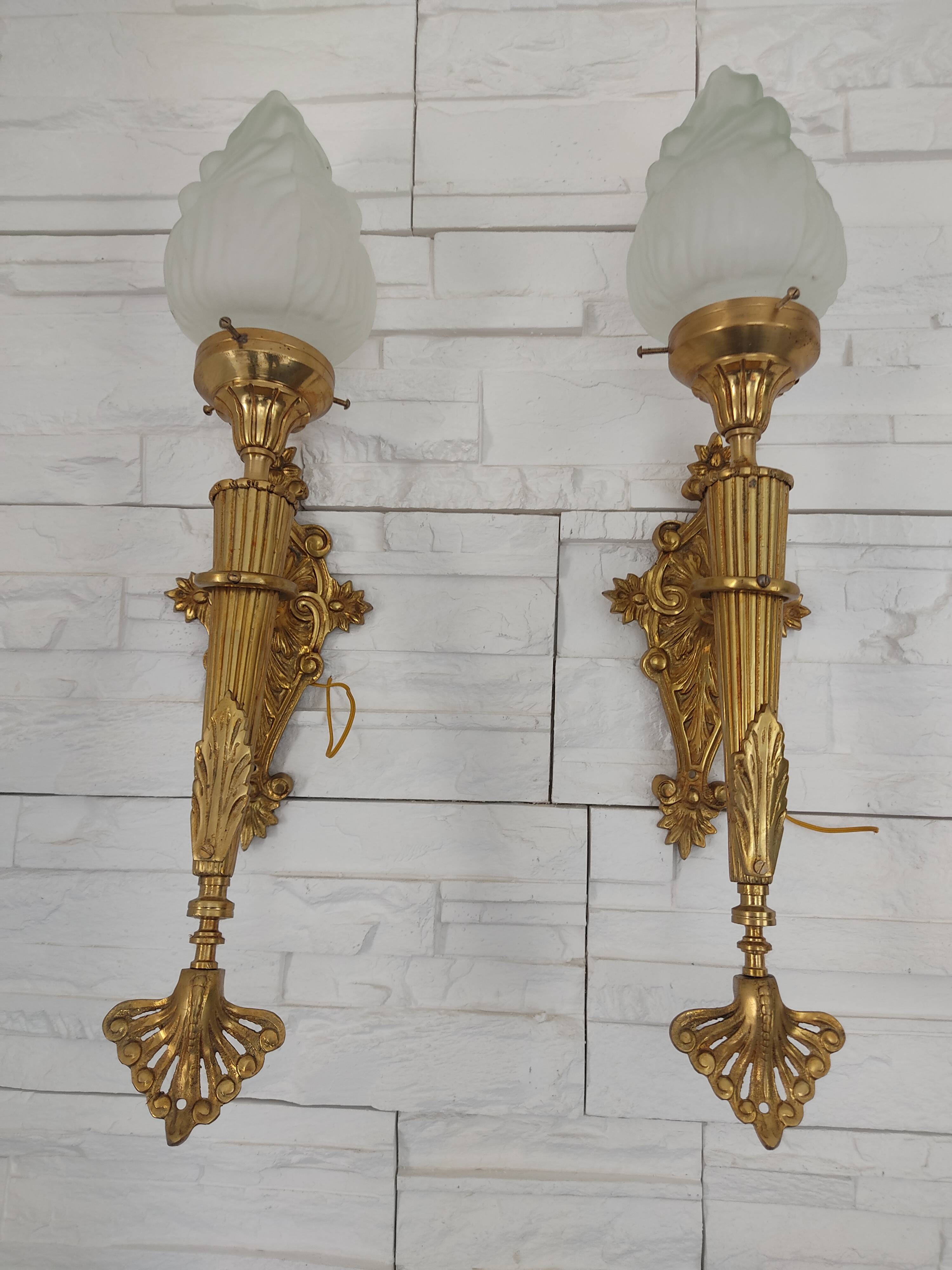 Appliques flambeaux torches