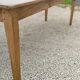 Solid oak farmhouse table 220cm x 75cm