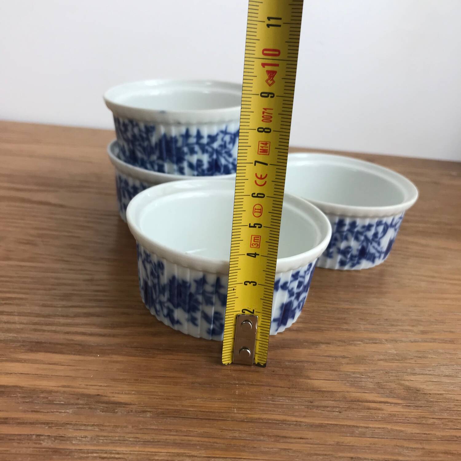 4 ramekins from the Pillivuyt factory, Country Style decor