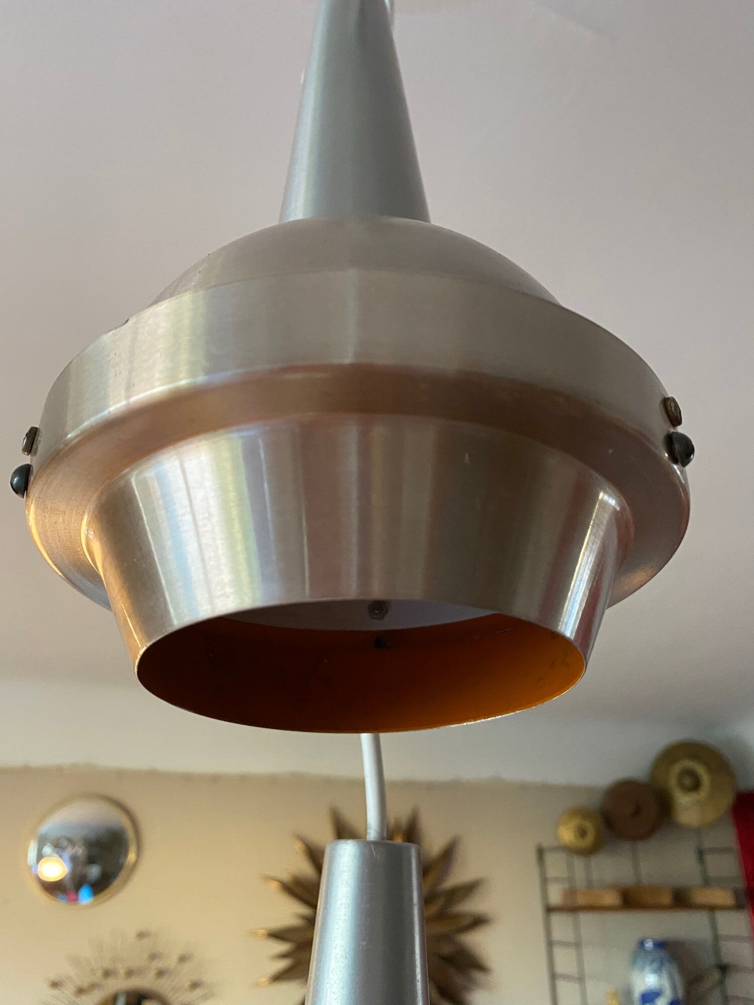 Pair of Swedish pendant lamps