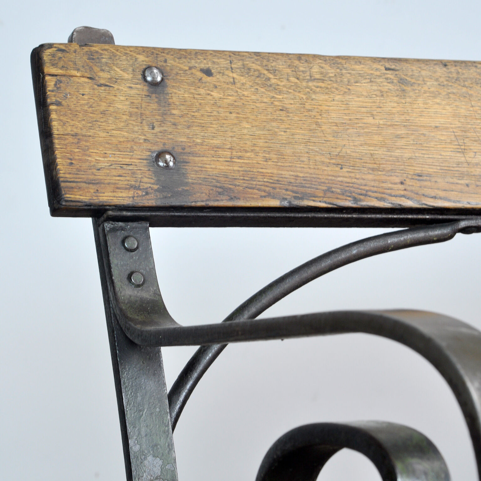 Monumental Park Bench, Circa 1900