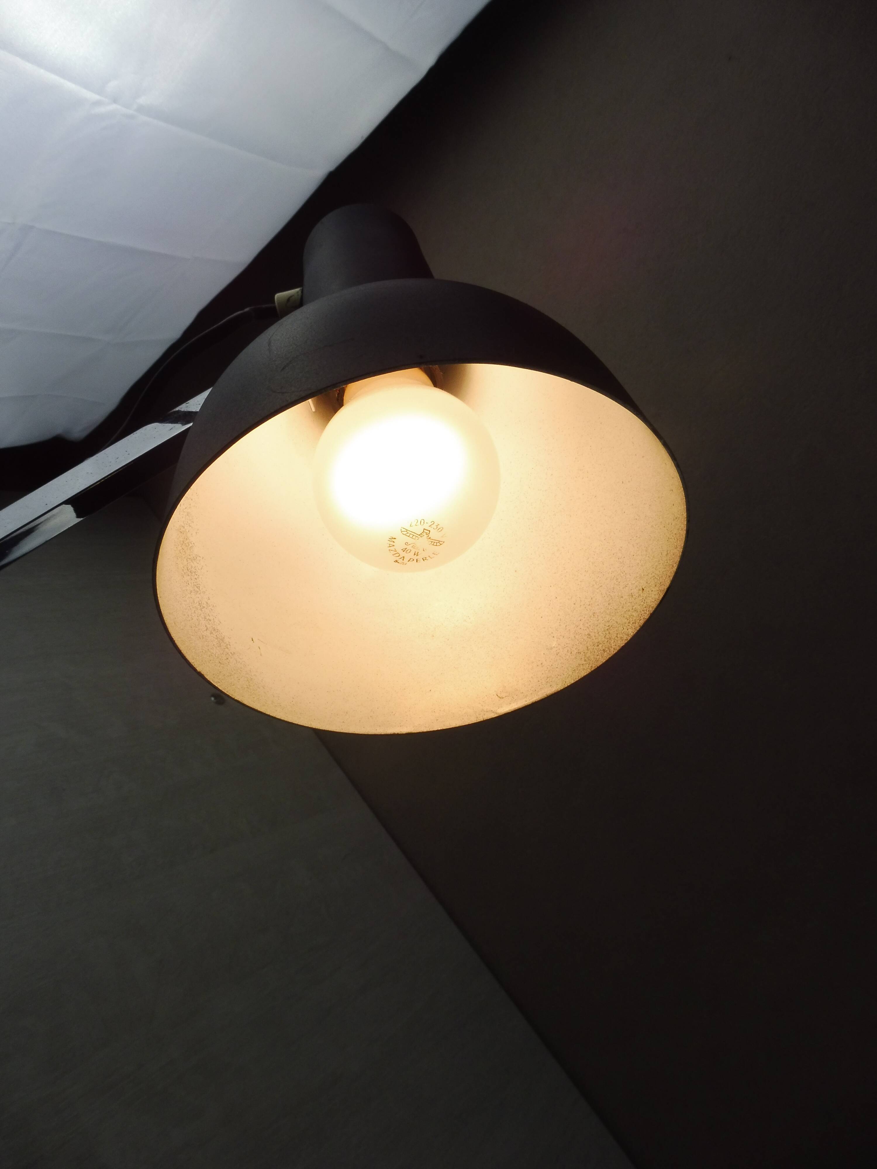 Former workshop lamp