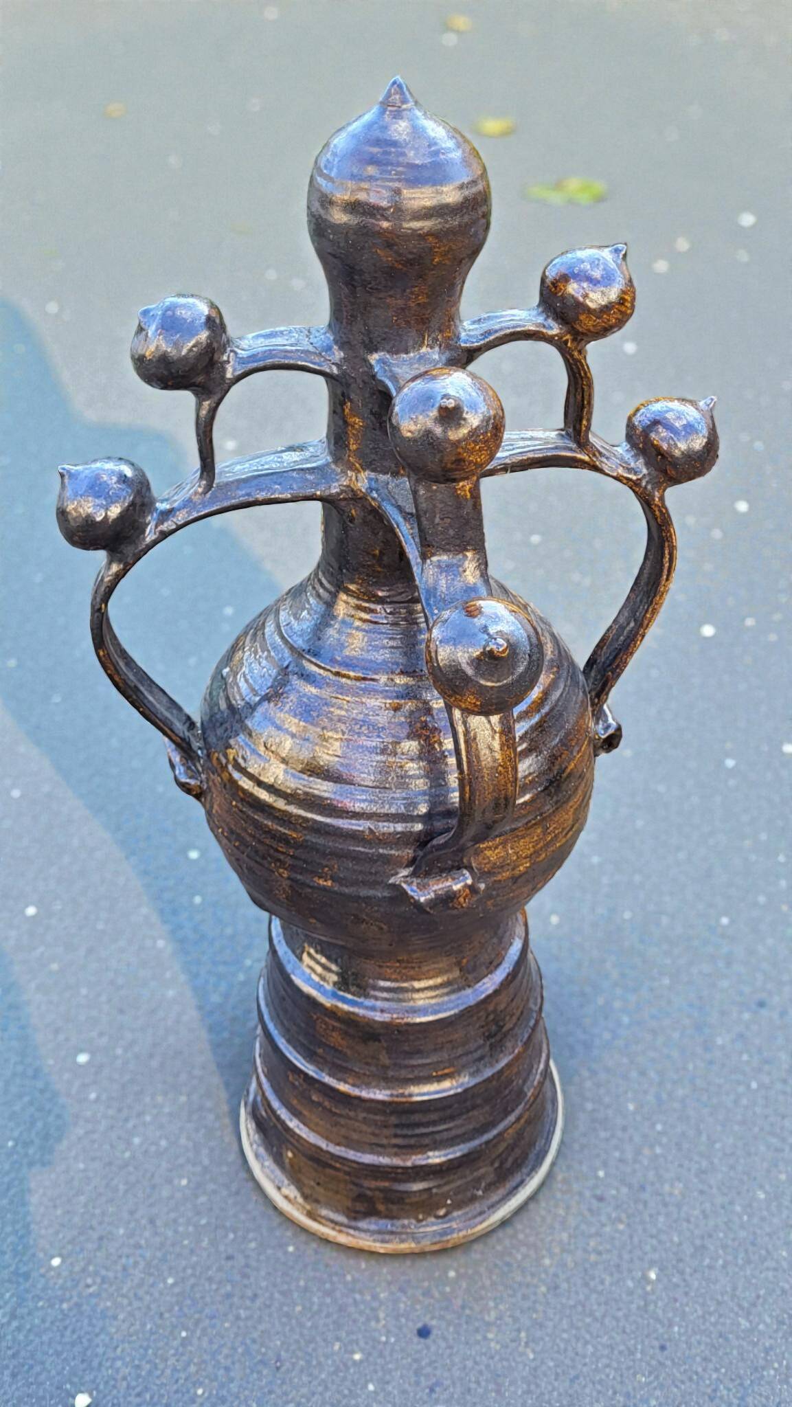 Sandstone sculpture by Jean Michel Doix - Puisaye