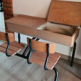 Double school desk