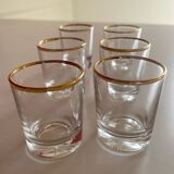 Ensemble de 6 verres à liqueur