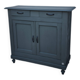 Low sideboard with 2 doors and 2 drawers