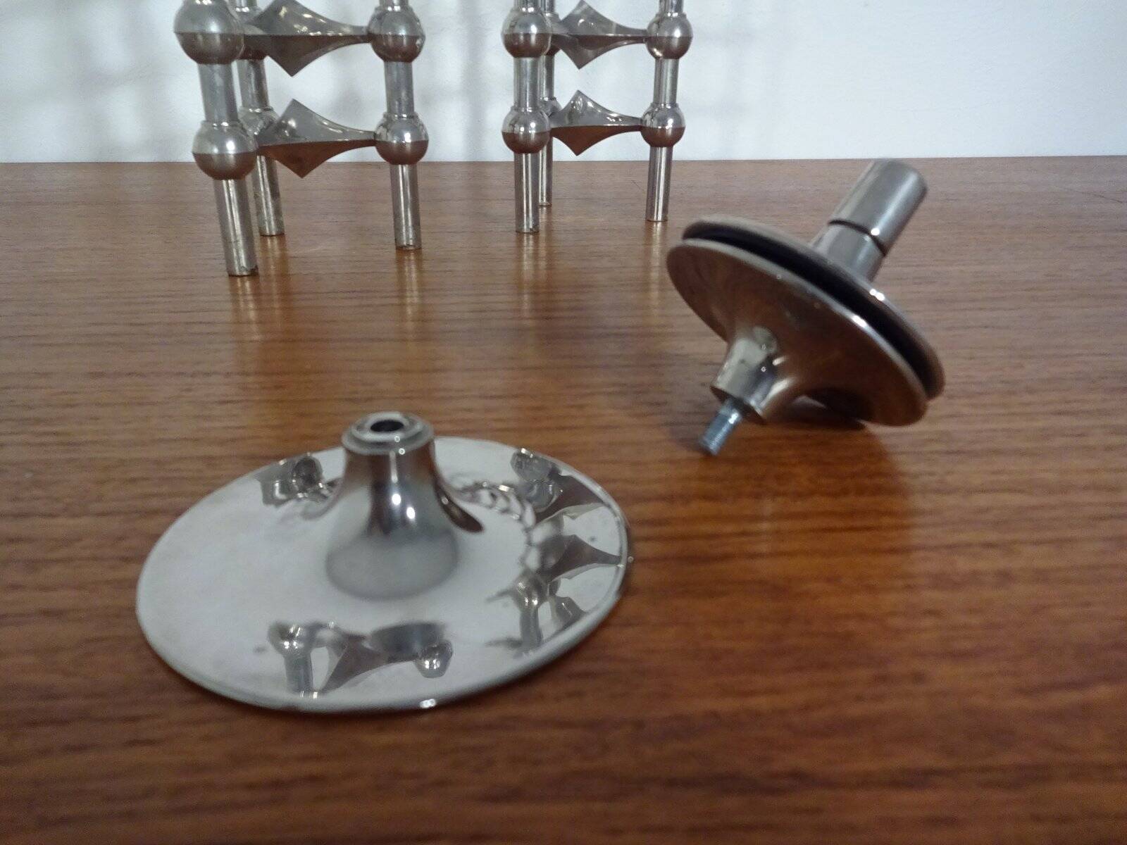 Candleholders by Ceasar Stoffi & Fritz Nagel for BMF, 1960s, Set of 12