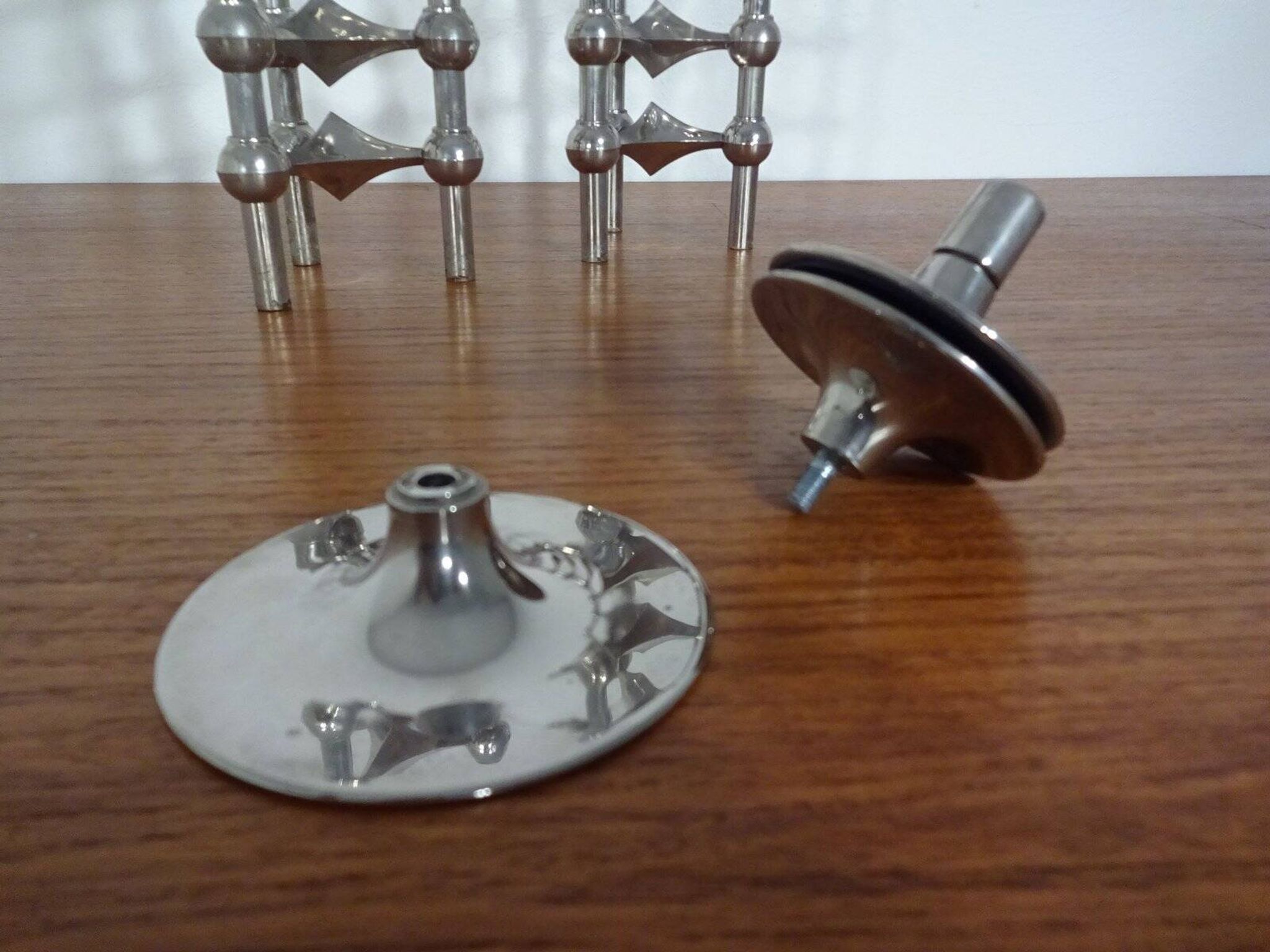 Candleholders by Ceasar Stoffi & Fritz Nagel for BMF, 1960s, Set of 12
