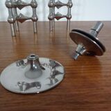 Candleholders by Ceasar Stoffi & Fritz Nagel for BMF, 1960s, Set of 12