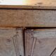 Buffet artisanal en bois massif
