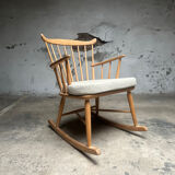 Chaise berçante vintage – Børge Mogensen
