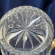 Cut crystal ice bucket – bronze mount