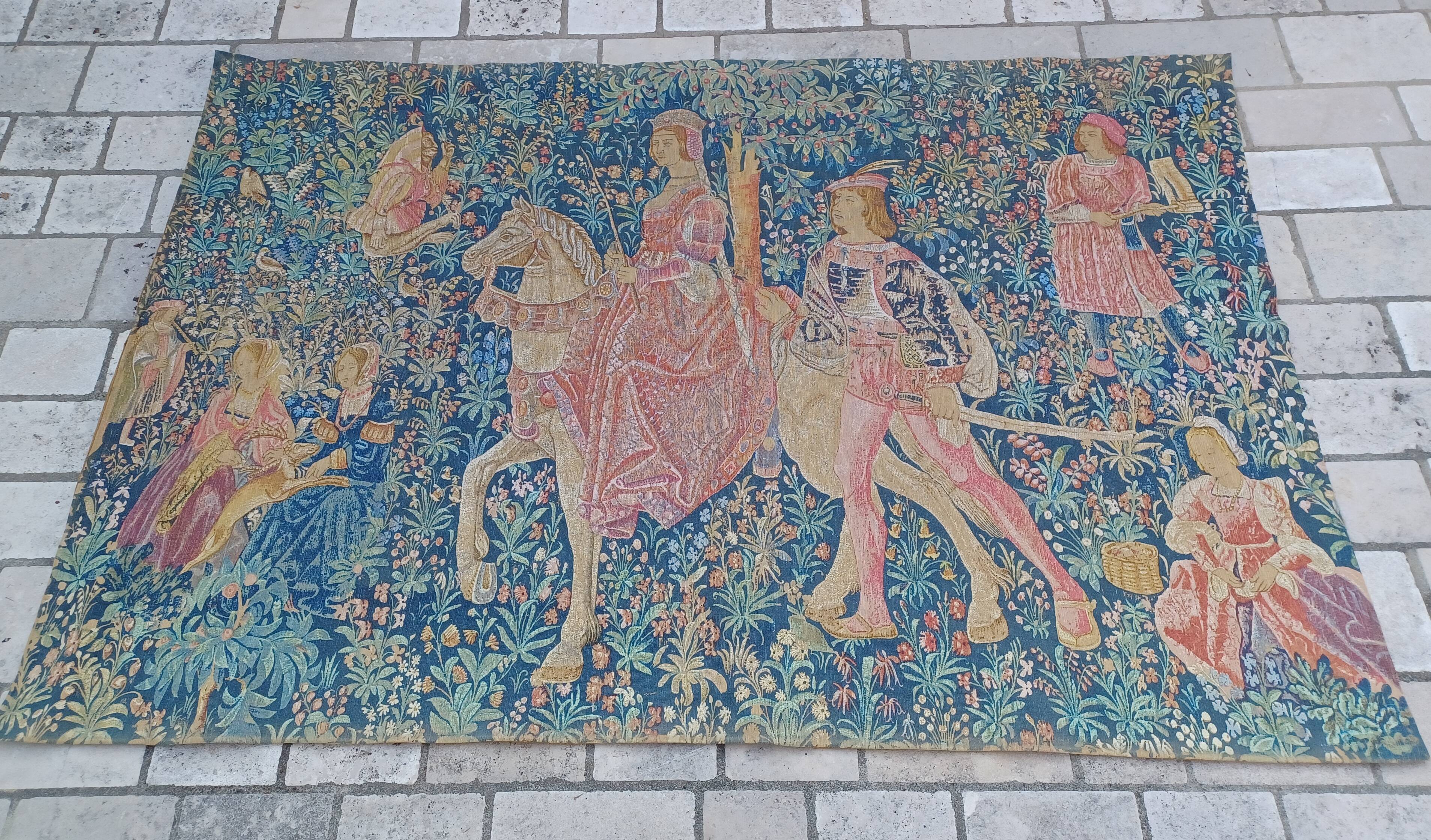 Large tapestry Artis Flora "The Noble Amazon" of large dimensions