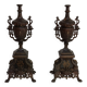 large pair of candlesticks