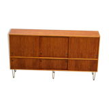 Important sideboard designed by Belgian designer Alfred Hendrickx for Belform 1950