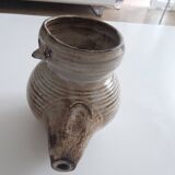 Enameled vase by Jacques Pouchain