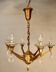 Bronze chandelier with 6 light arms