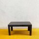 Brown fiberglass coffee table