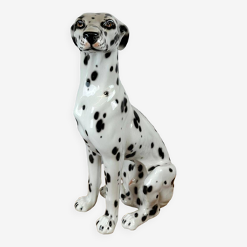 Large ceramic Dalmatian dog
