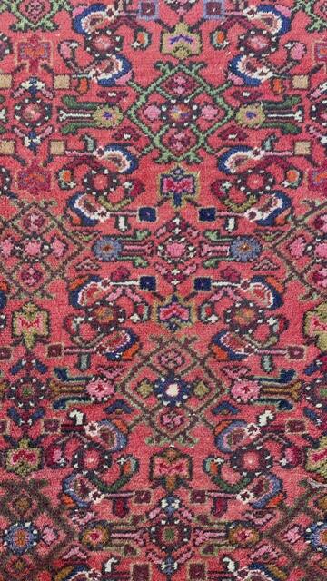 Tapis de couloir oriental époque Art déco
