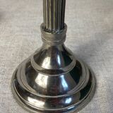 Five-light silver-plated candlestick