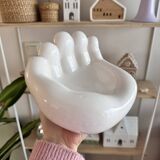 Catch-all, dish, hand ashtray in ceramic