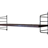 60s 70s teak string shelf module by Kajsa & Nils “Nisse” Strinning Sweden 60s