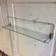 Tablette en verre pour salle de bains