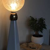 Large ceramic & glass lamp