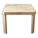 Art Deco dining table made of solid wood.