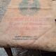 9 sacs en toile de jute potasse d'alsace