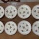 Assiettes à dessert porcelaine bernardaud