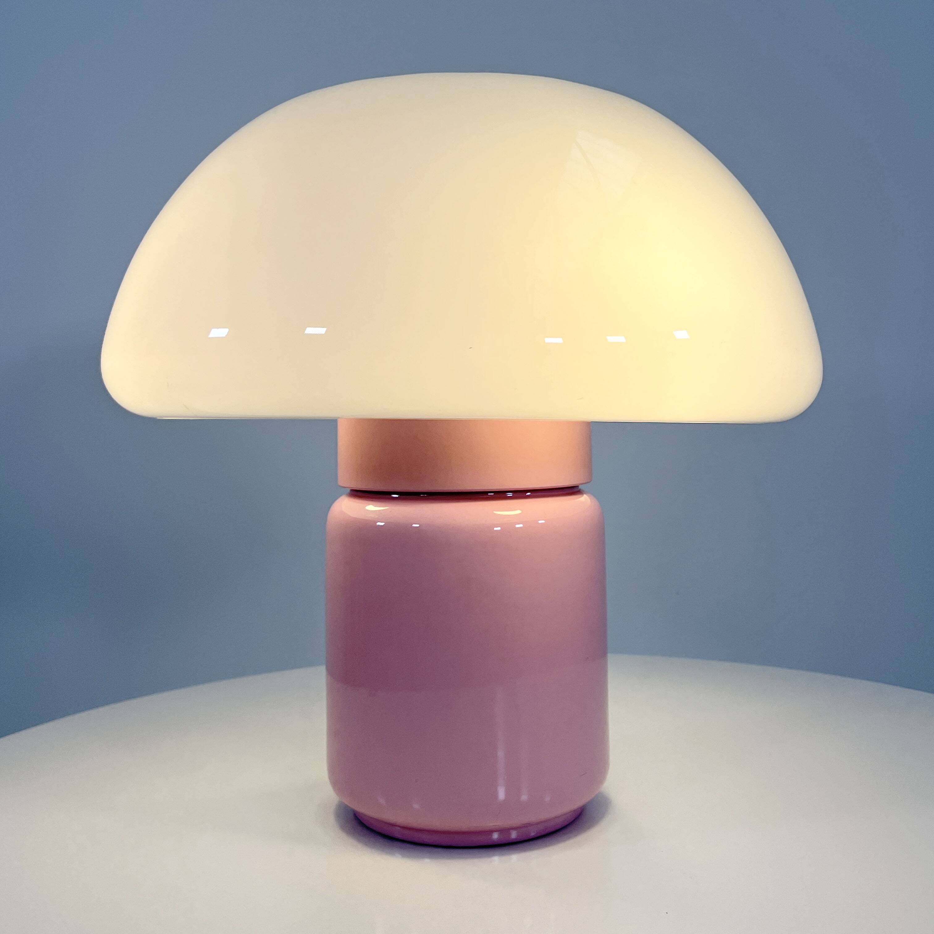 Mushroom Rose table lamp by Elio Martinelli for Martinelli Luce, 1970