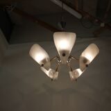 Mid-century chandelier by Drukov,  1960