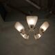 Mid-century chandelier by Drukov,  1960