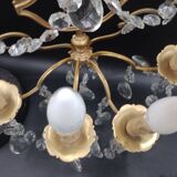 Lyre Garland Empire Tassels Wall Light 4 Lights Gilded Bronze